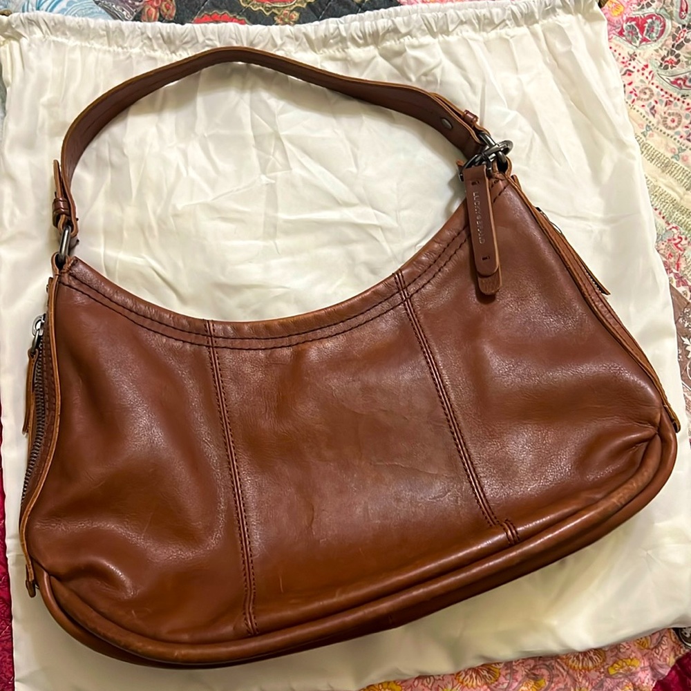 Lucky Brand Hobo purse - side zippered pockets